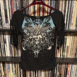 Harley Davidson Rhinestone Shirt